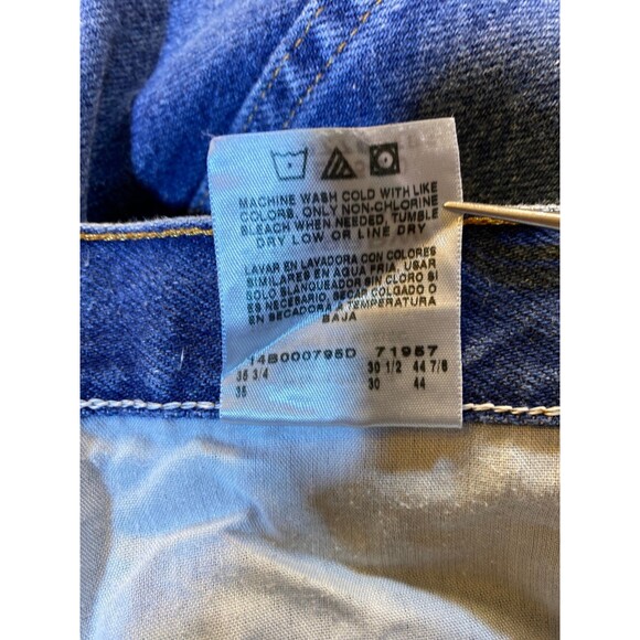 Rustler Denim Jeans 34 x 3o 100% Cotton Faded Blue Preowned Like New - Picture 6 of 9